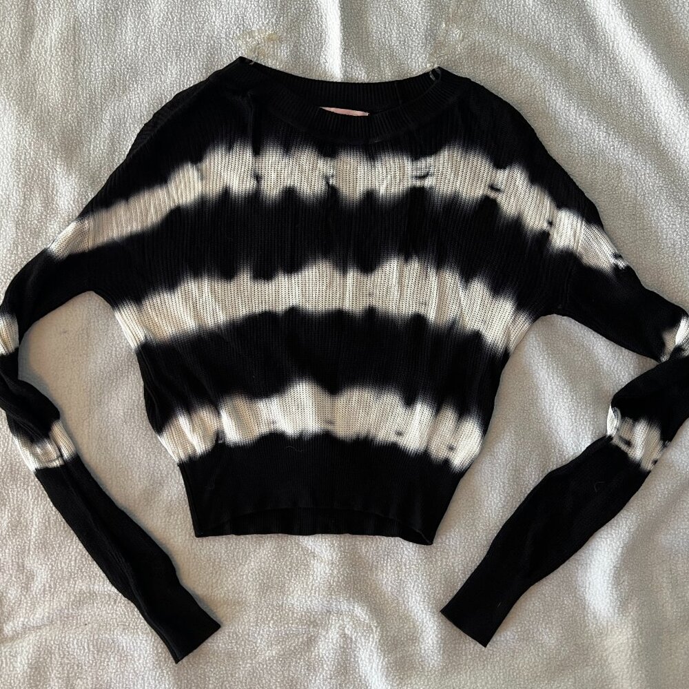 Crave Fame - Tie Dye Sweater / Size Medium